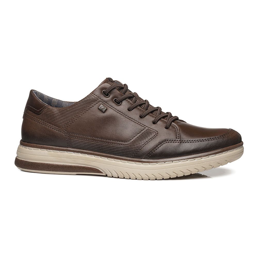 PEGADA férfi bőr félcipő 111407-01 strech tabaco brown