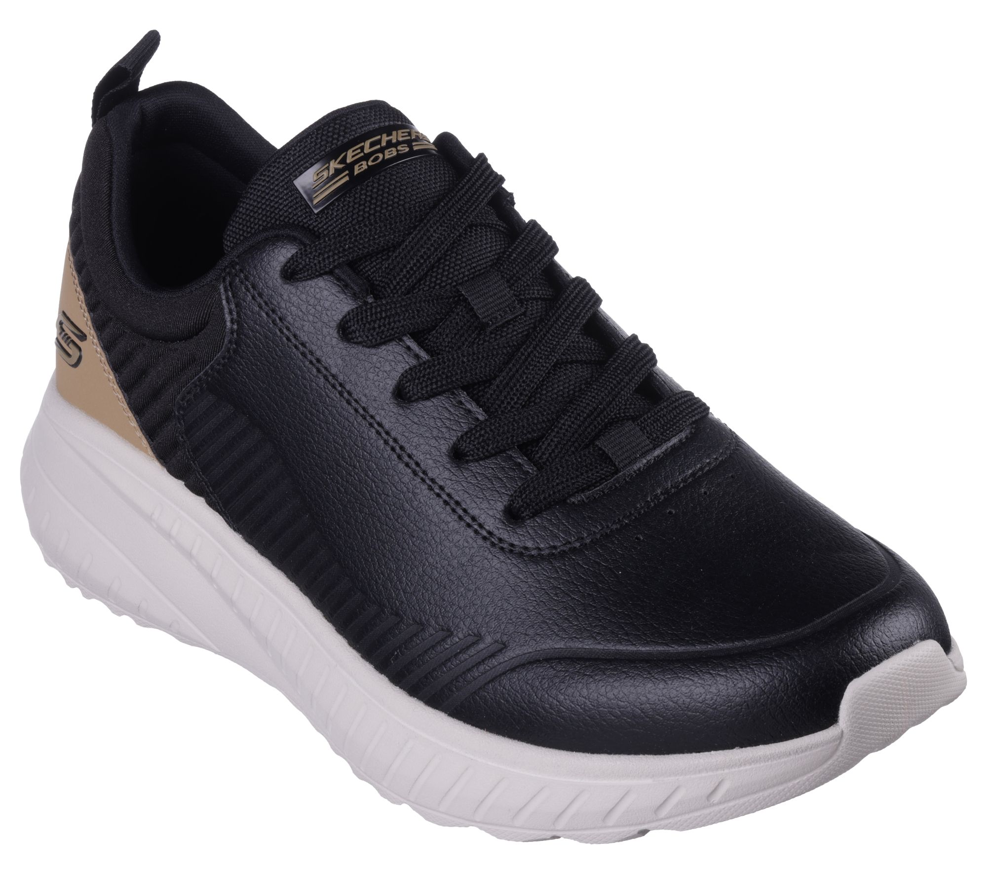 SKECHERS BOBSSQUAD CHAOS-HEEL BETTER 118033 BLK 