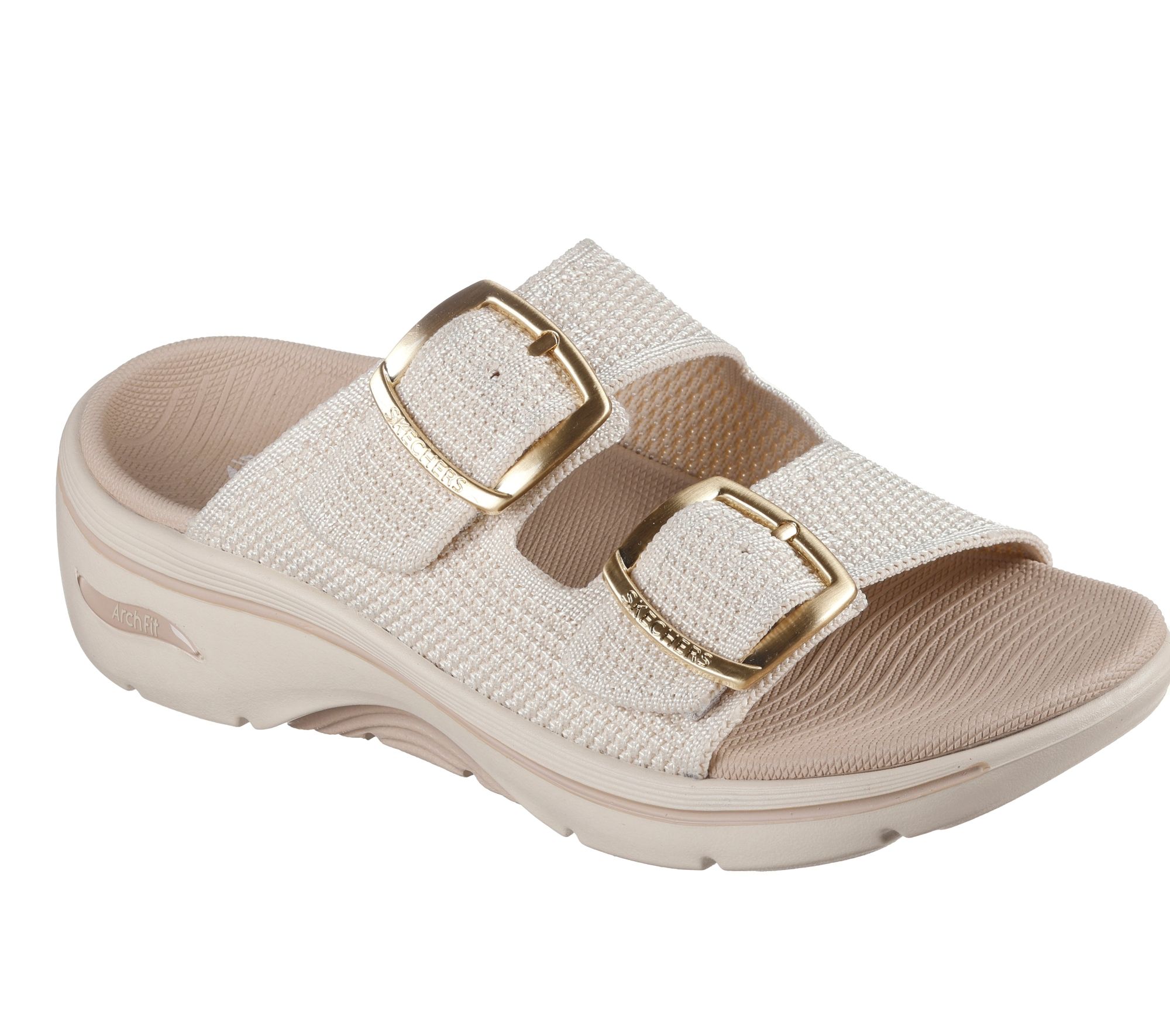 Skechers GO WALK Arch Fit 2.0 Sandal - Chloe   140871 NAT
