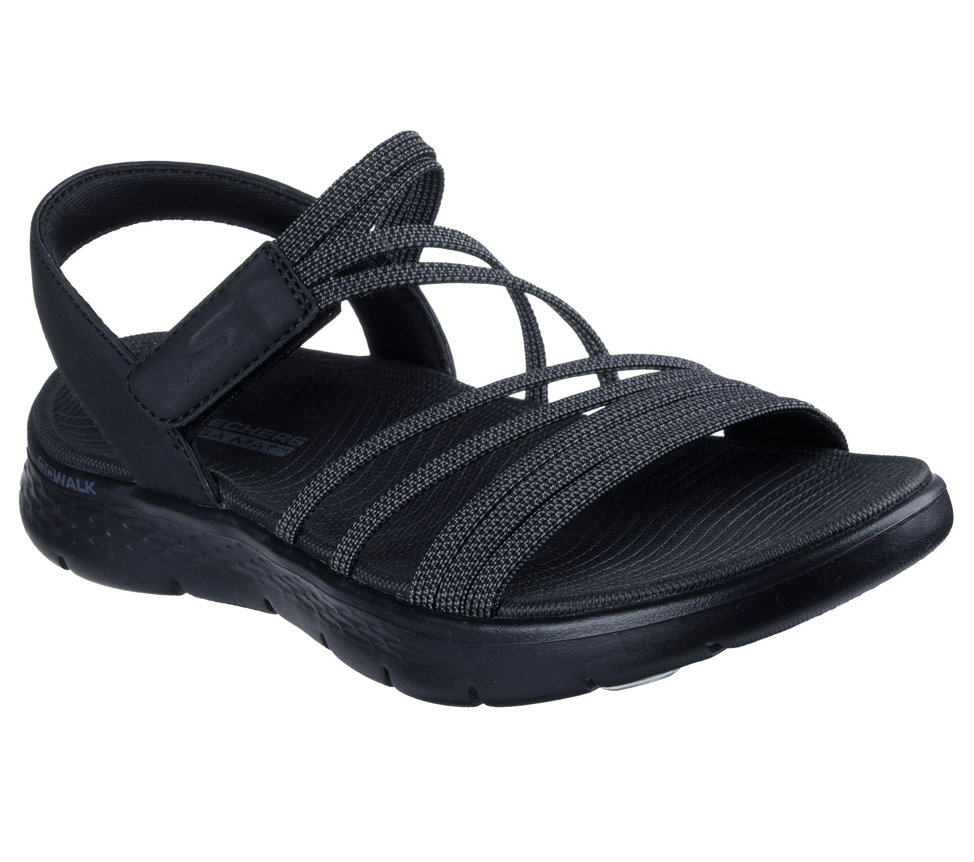 SKECHERS Go Walk Flex Sandal Emma 141473 BKGY