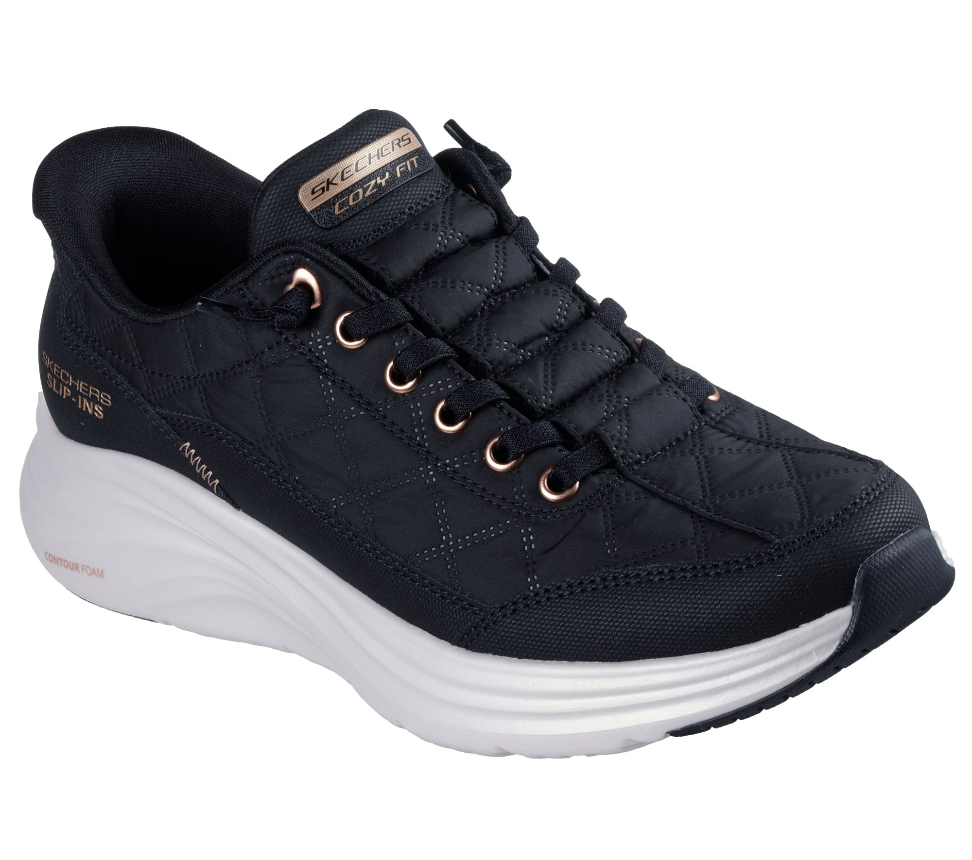 Skechers Slip-ins: Contour Foam - Cozy Fit Golden Hour  150413 BKRG