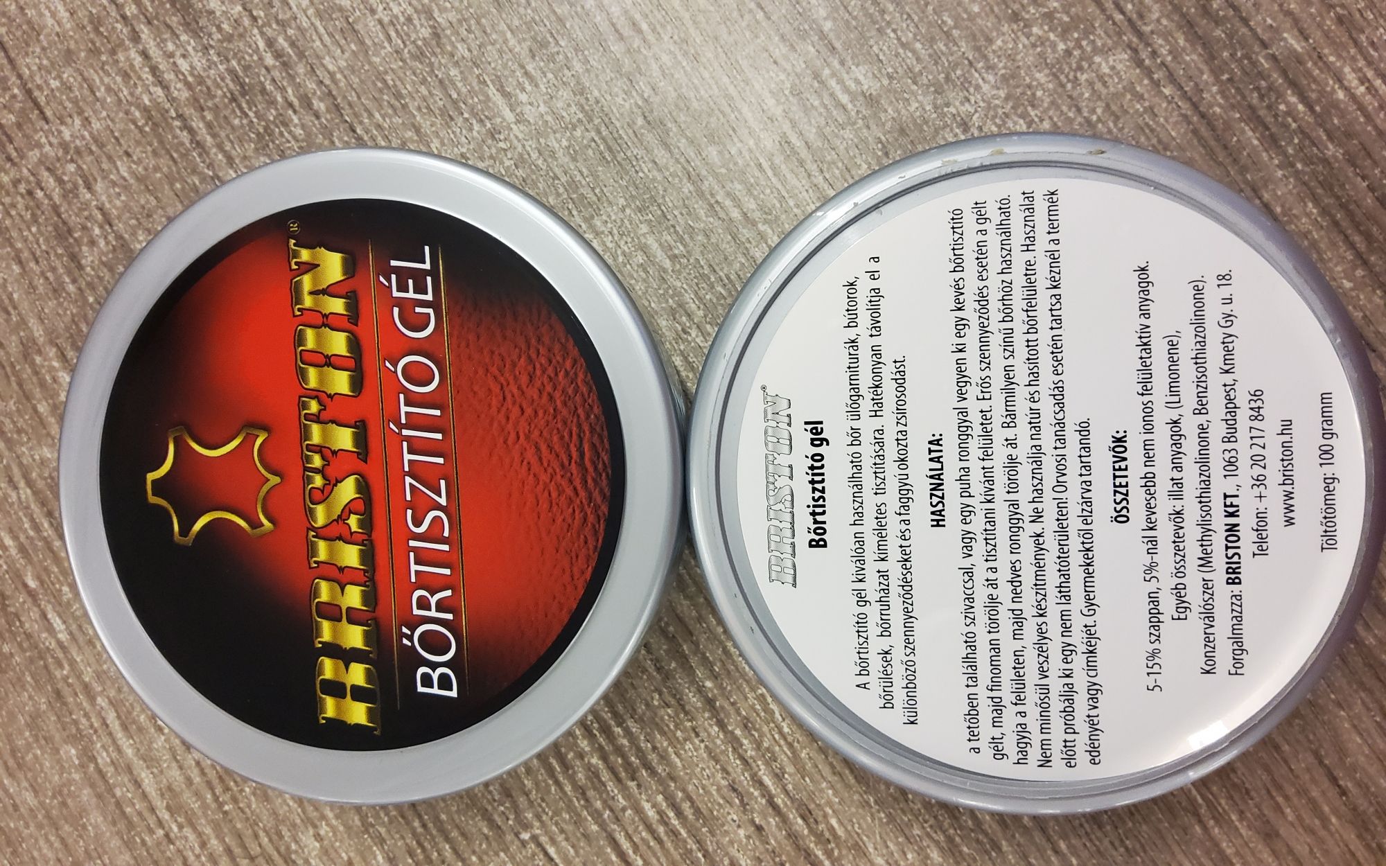 BŐRTISZTÍTÓ GÉL 100 gramm 8012/1