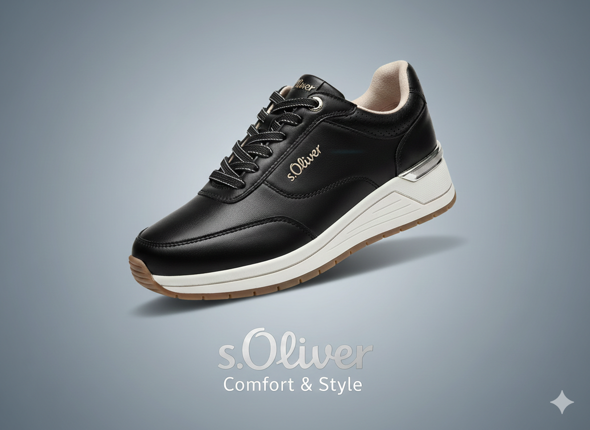 S.Oliver cipő  2177860. 9999 Black