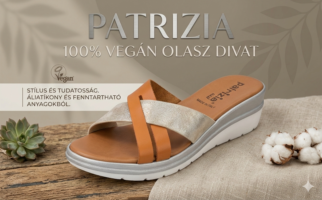 Női papucs 1413 cuoio-platino