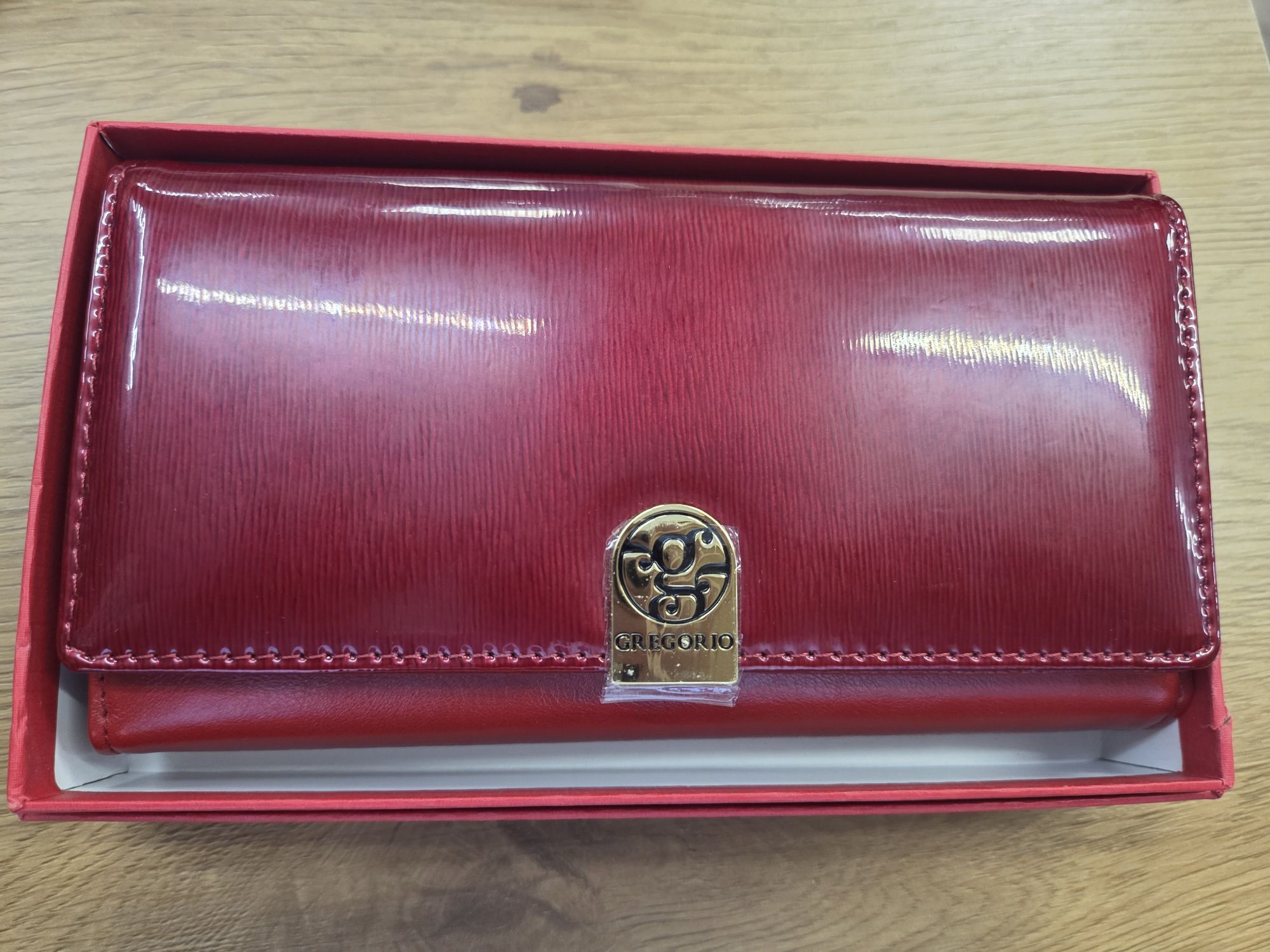 Bőr pénztárca 76121-MKR-9320 RED