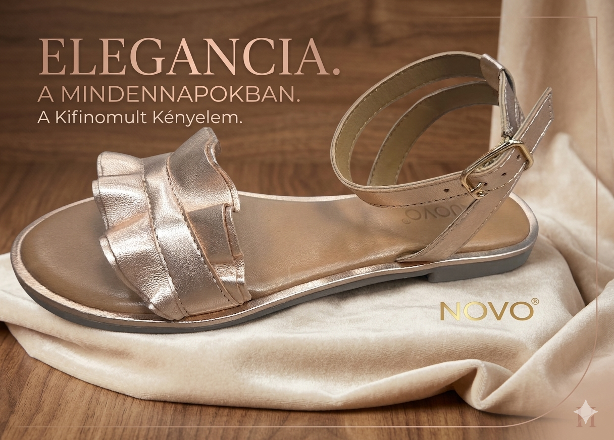 INUOVO női nyári szandál 5IN  130009 ROSEGOLD