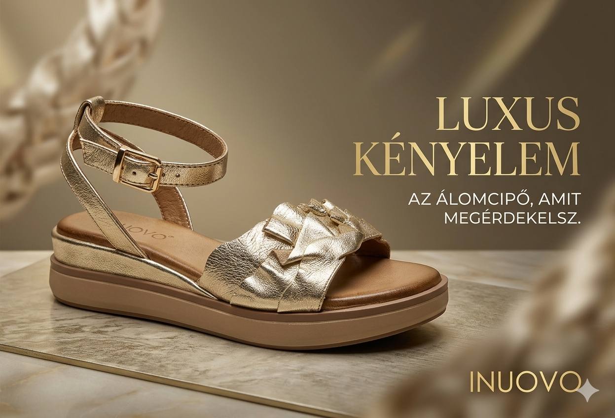 INUOVO női nyári szandál 5IN 113121 GOLD