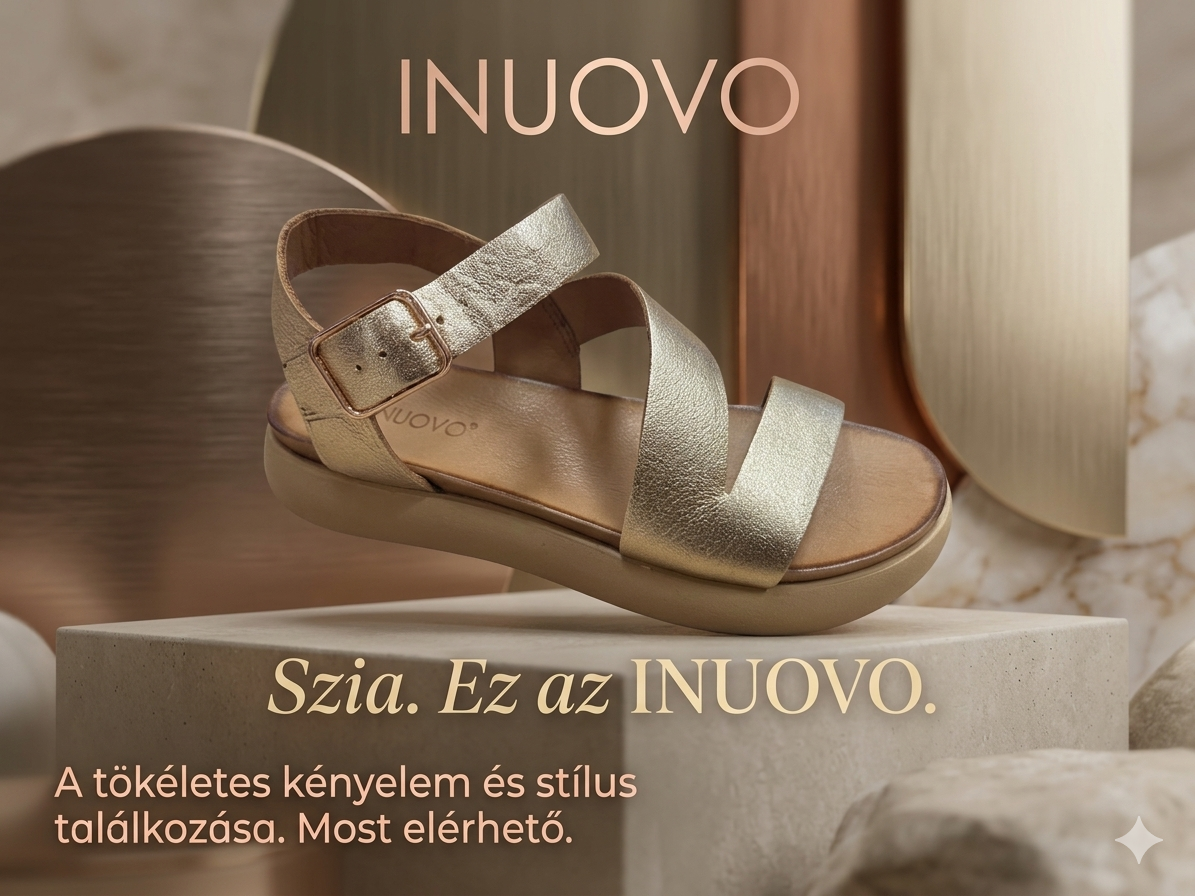 INUOVO női nyári szandál A96001 gold