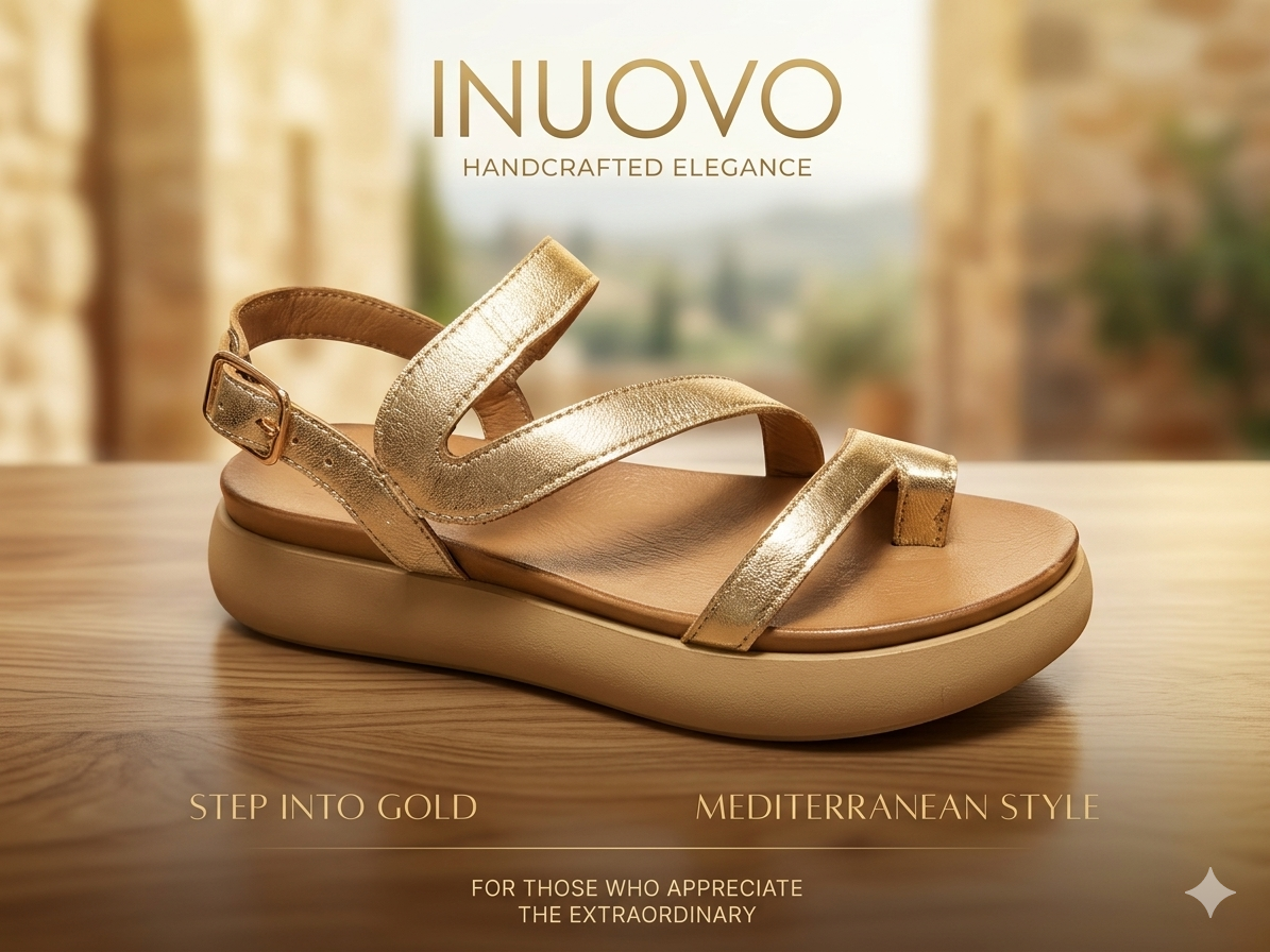 INUOVO női nyári szandál 5IN A96003 GOLD