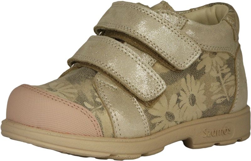 Szamos Kölyök szupinált cipő 1909-507691 beige 19-24 méretben