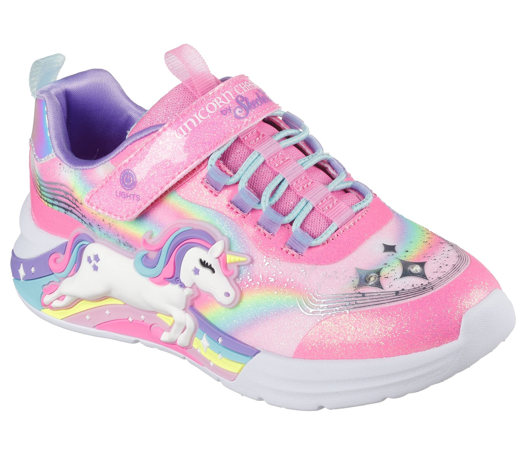 SKECHERS S-Lights: Unicorn Chaser  302298L PKMT