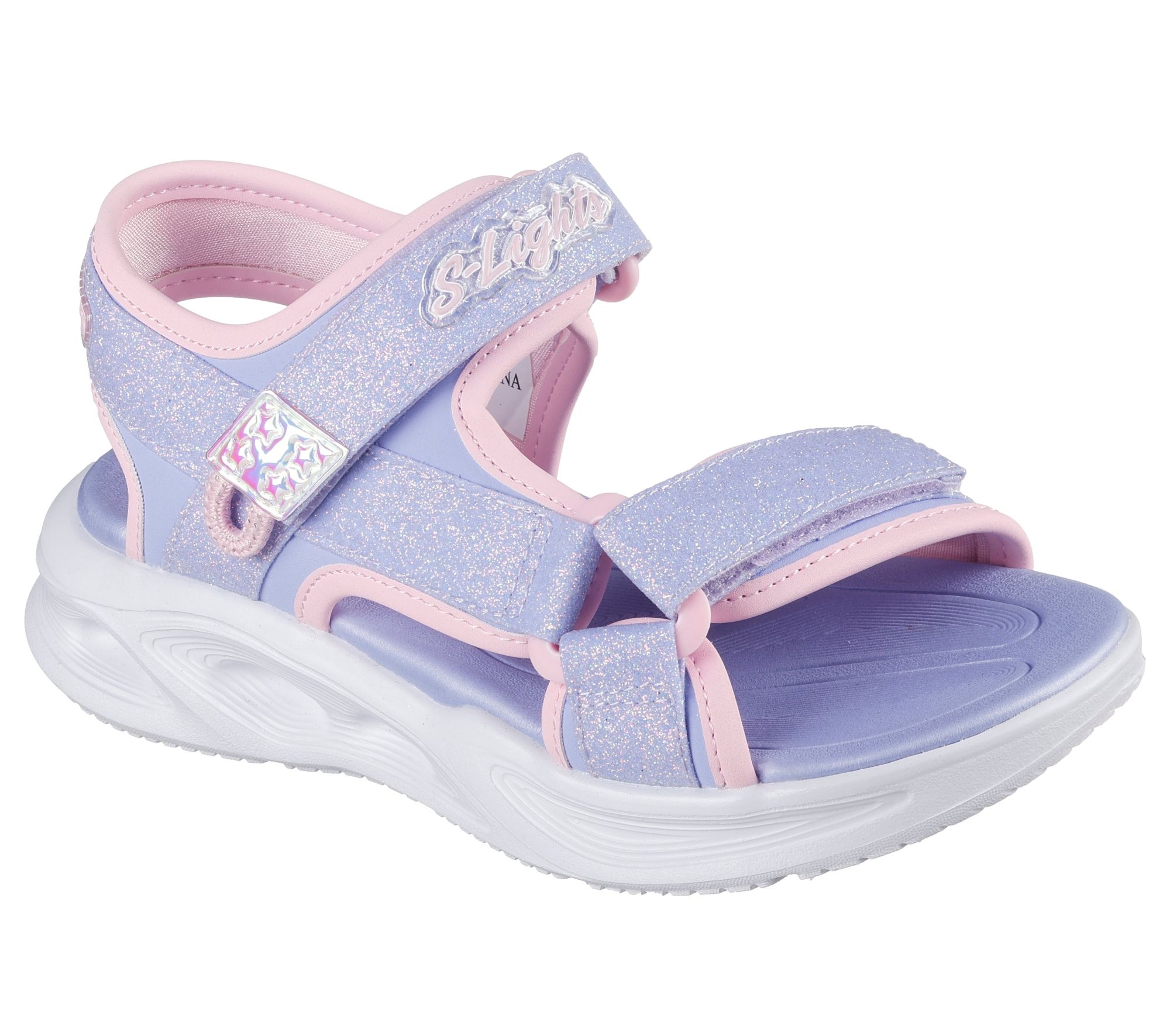 SKECHERS S-Lights: Sola Glow Sandal 303024L LVLP