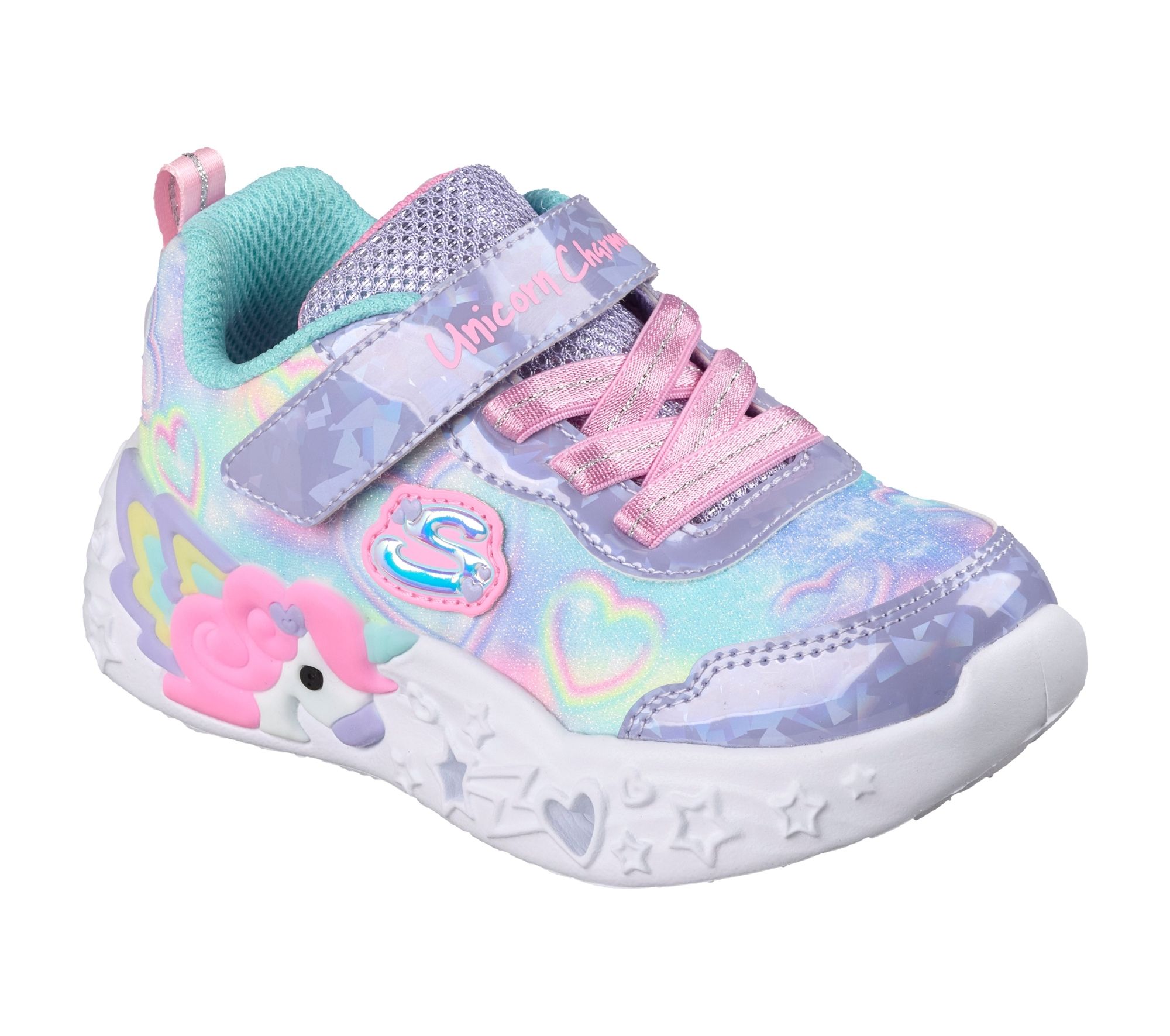Skechers Unicorn Charmer - Kis Szív Csillog 303064N LVMT