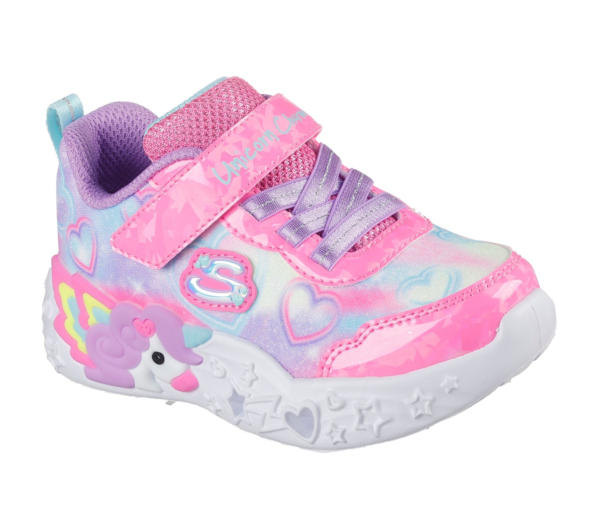 Skechers Unicorn Charmer - Kis Szív Csillog 303064N  PKMT