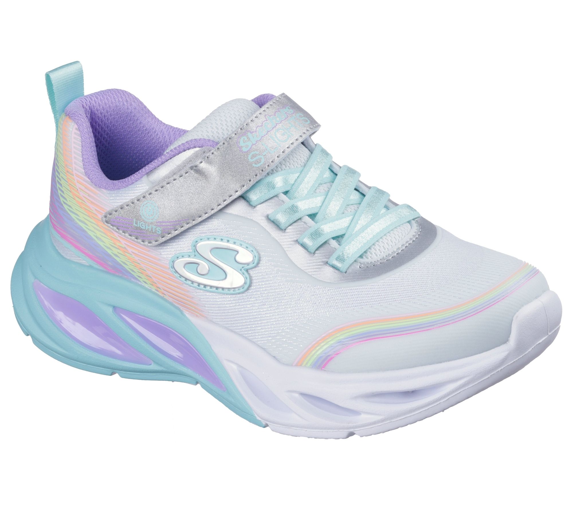 SKECHERS S-Lights: Cosmic Glow - Rainbow Dream 303709L SMLT