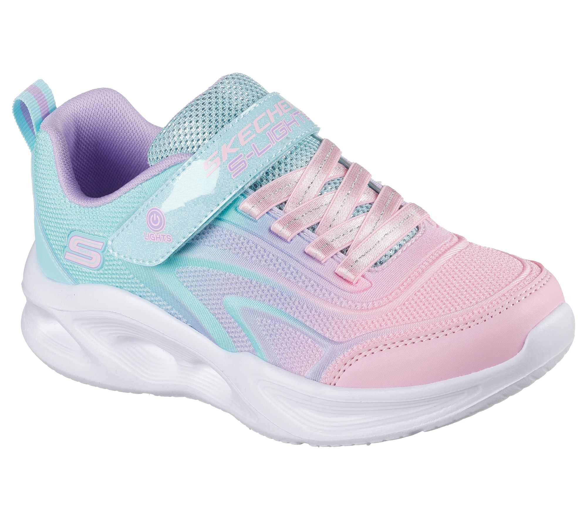 SKECHERS S-Lights: Sola Glow - Color Breeze  303713N AQMT