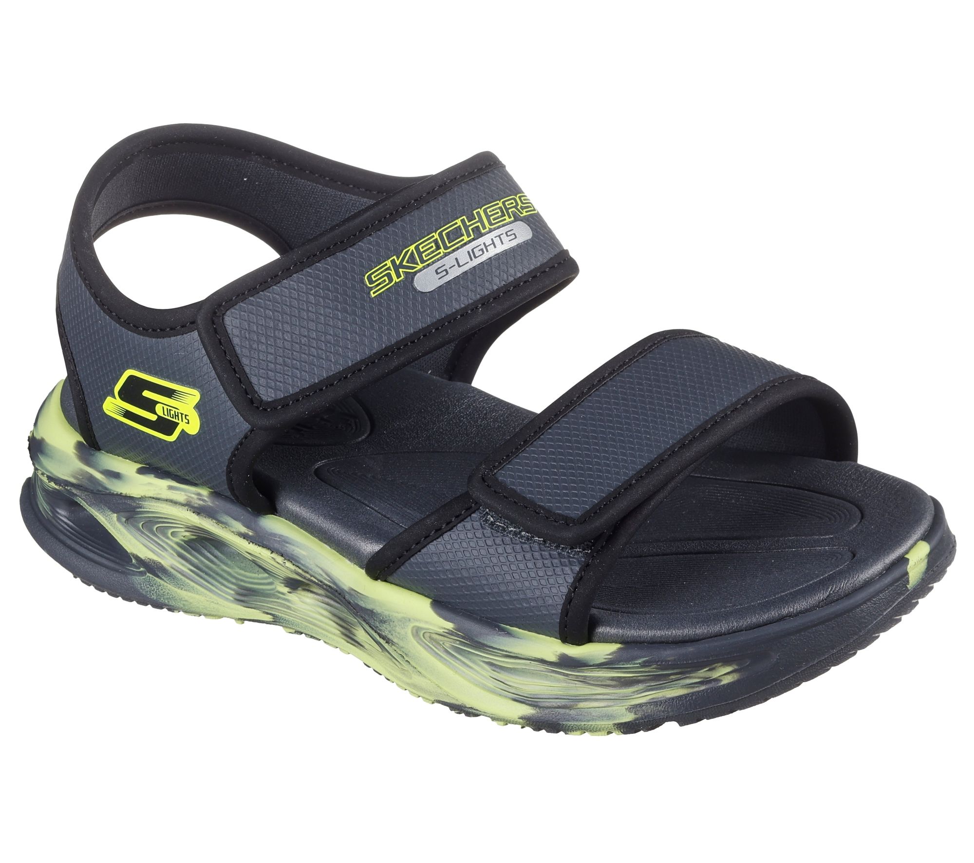 SKECHERS S Lights -Sola Glow Sandal Fus  407032L CCBK