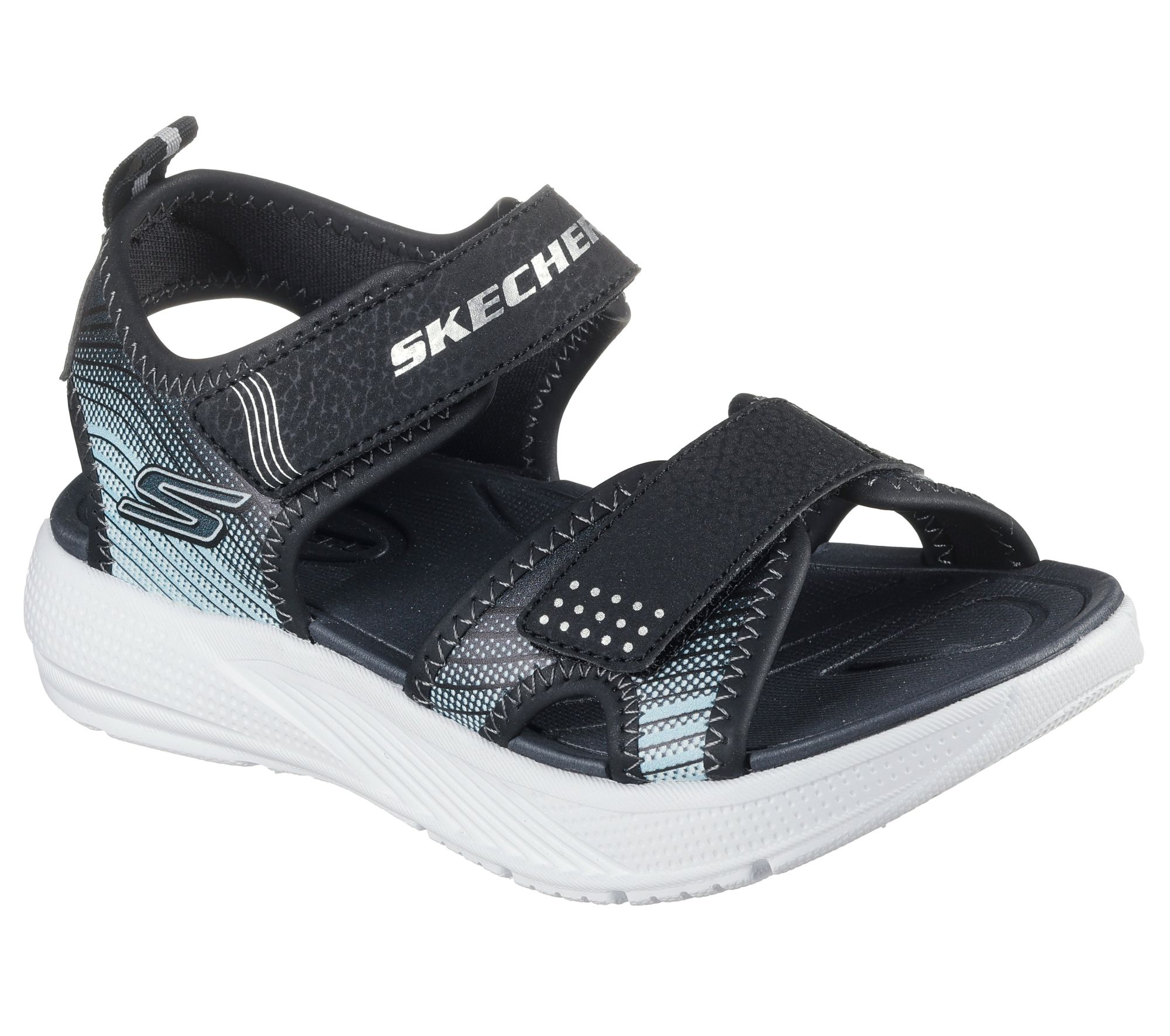 Skechers Microspec-Splash 407034L BKSL