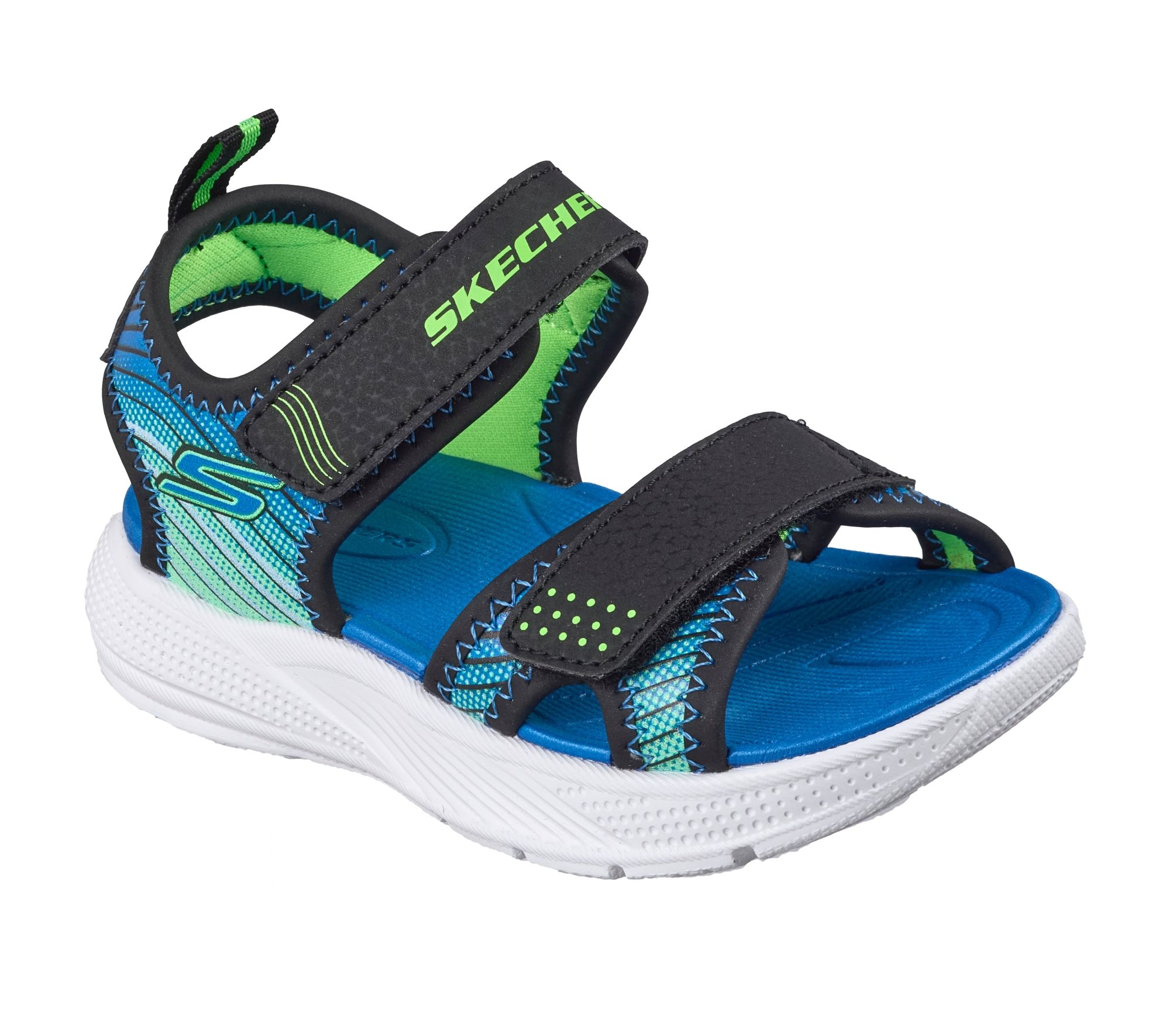 Skechers Microspec-Splash 407034N BKLM