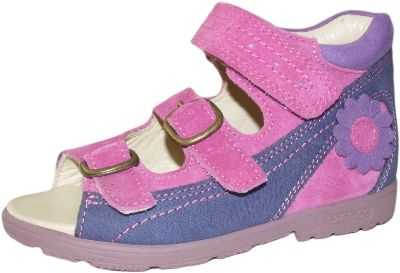 -supinált szandál4314-000001 lila-pink 2csatos 1 tépős szandál 19-24 méretben