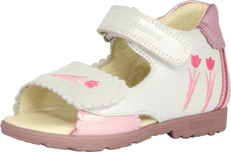 -SZAMOS KÖLYÖK SZUPINÁLT SZANDÁL 4322-507493 ezüst-pink  31-35 méretben