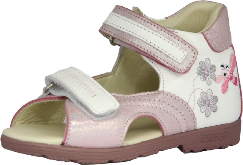 SZAMOS KÖLYÖK SZUPINÁLT SZANDÁL 4351-407493 fehér- pink 31-35 méretben