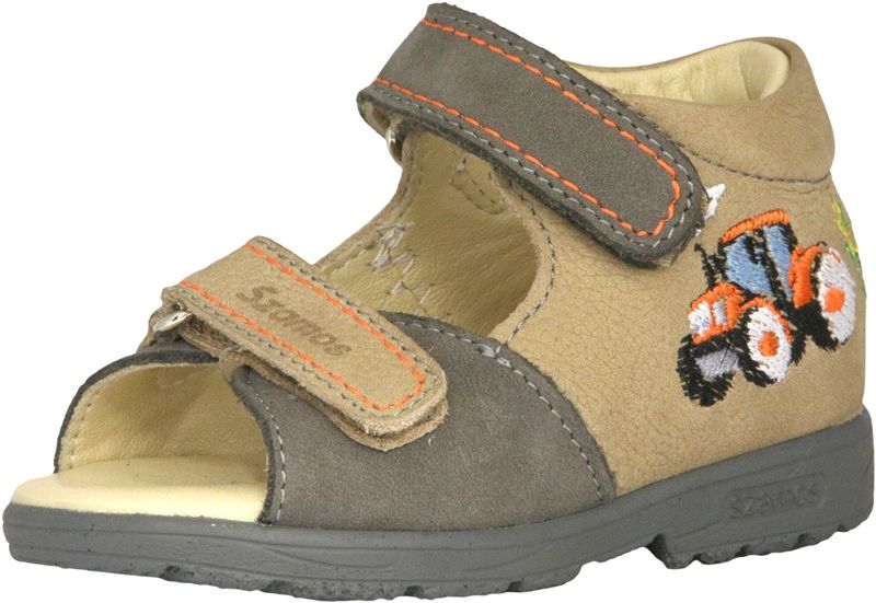 SZAMOS KÖLYÖK szupinált szandál 4419-207391  szürke-beige 19-24 méretben