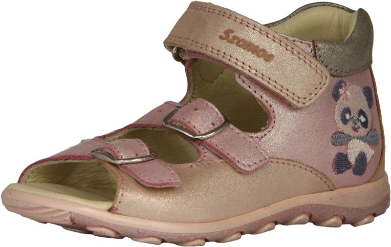 Szamos Kölyök szandál 4434-401832 rózsaszin-pink-ezüst 25-30 méretben