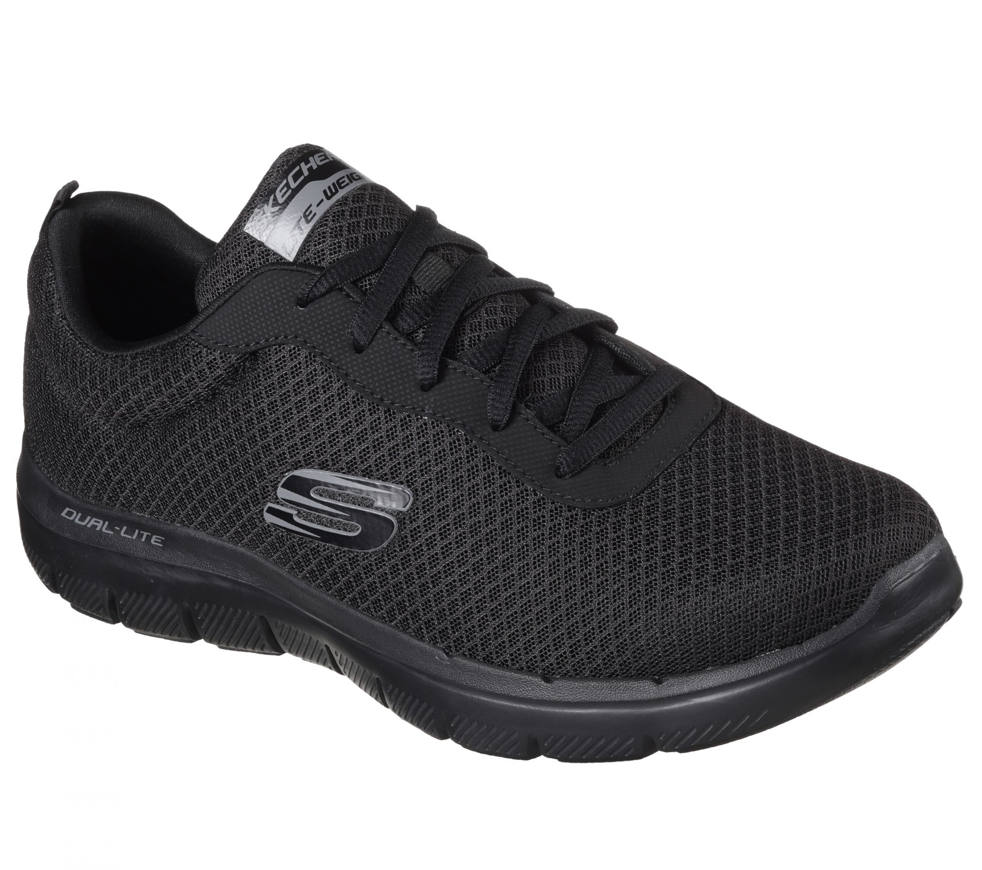 SKECHERS SPORTOS CIPŐ FÉRFI FLEX ADVANTAGE 2.0 - DAYSHOW   52125 BBK