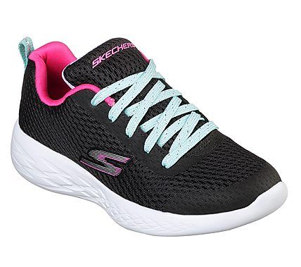 SKECHERS lányka sportos utcai cipő 82006L/BKMT 