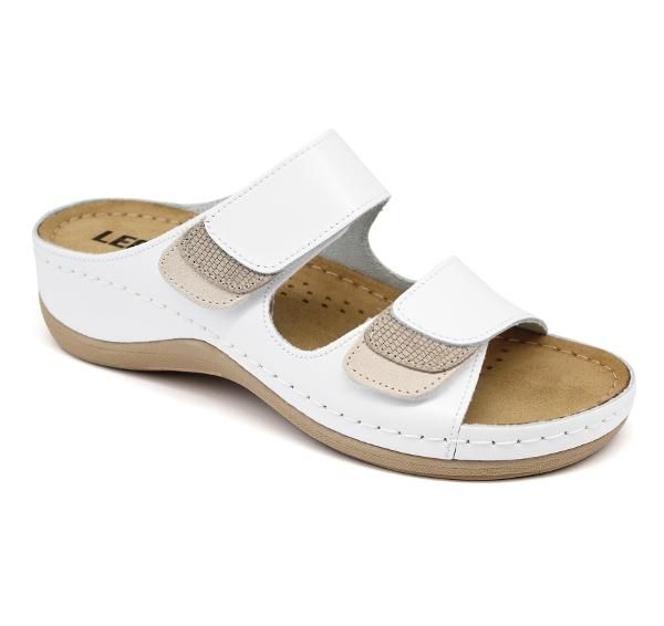 gyógypapucs LEON 904 WHITE