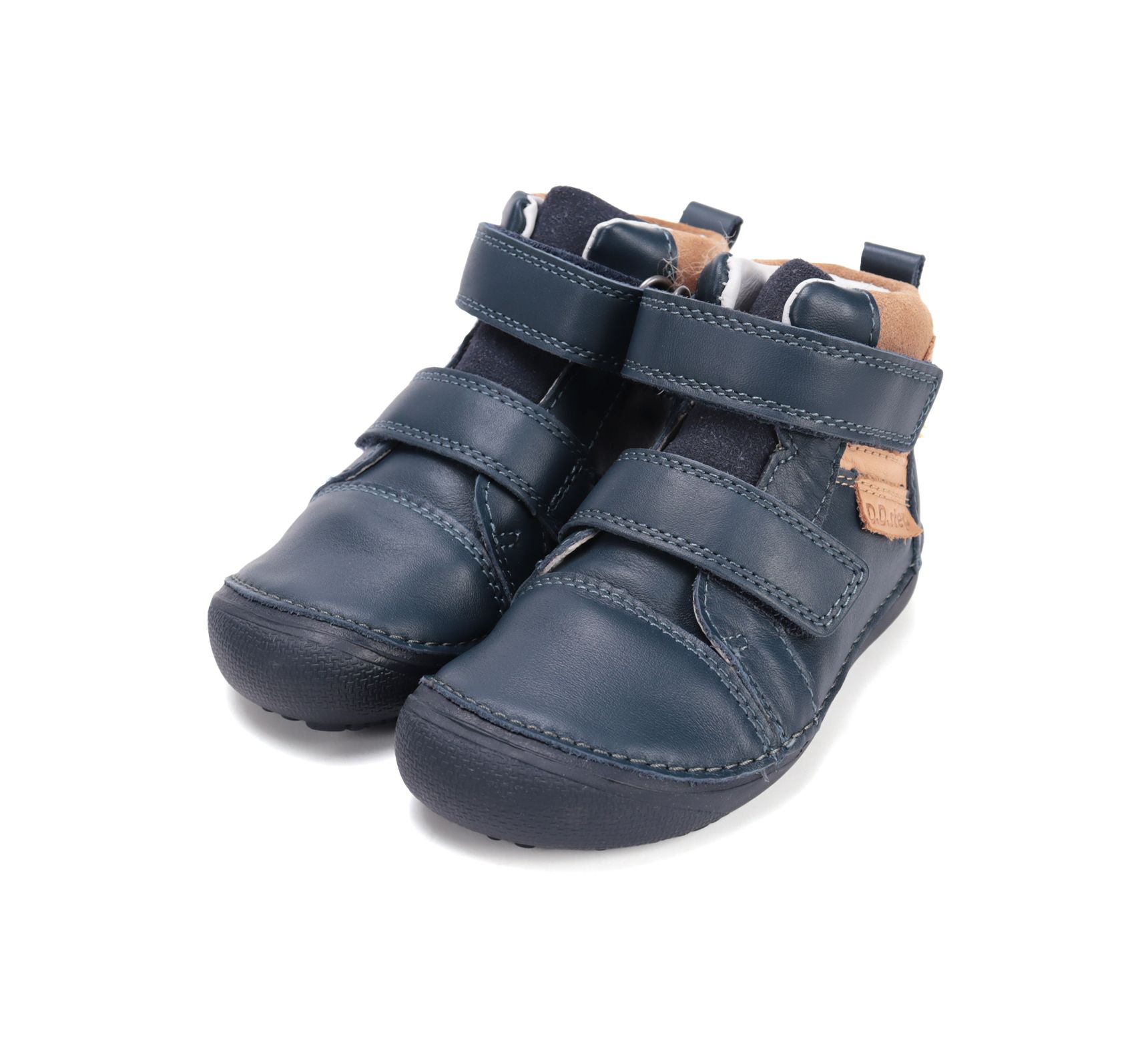 D.D.Step bőr félcipő A063-52570AM Royal Blue 25-30 méretben