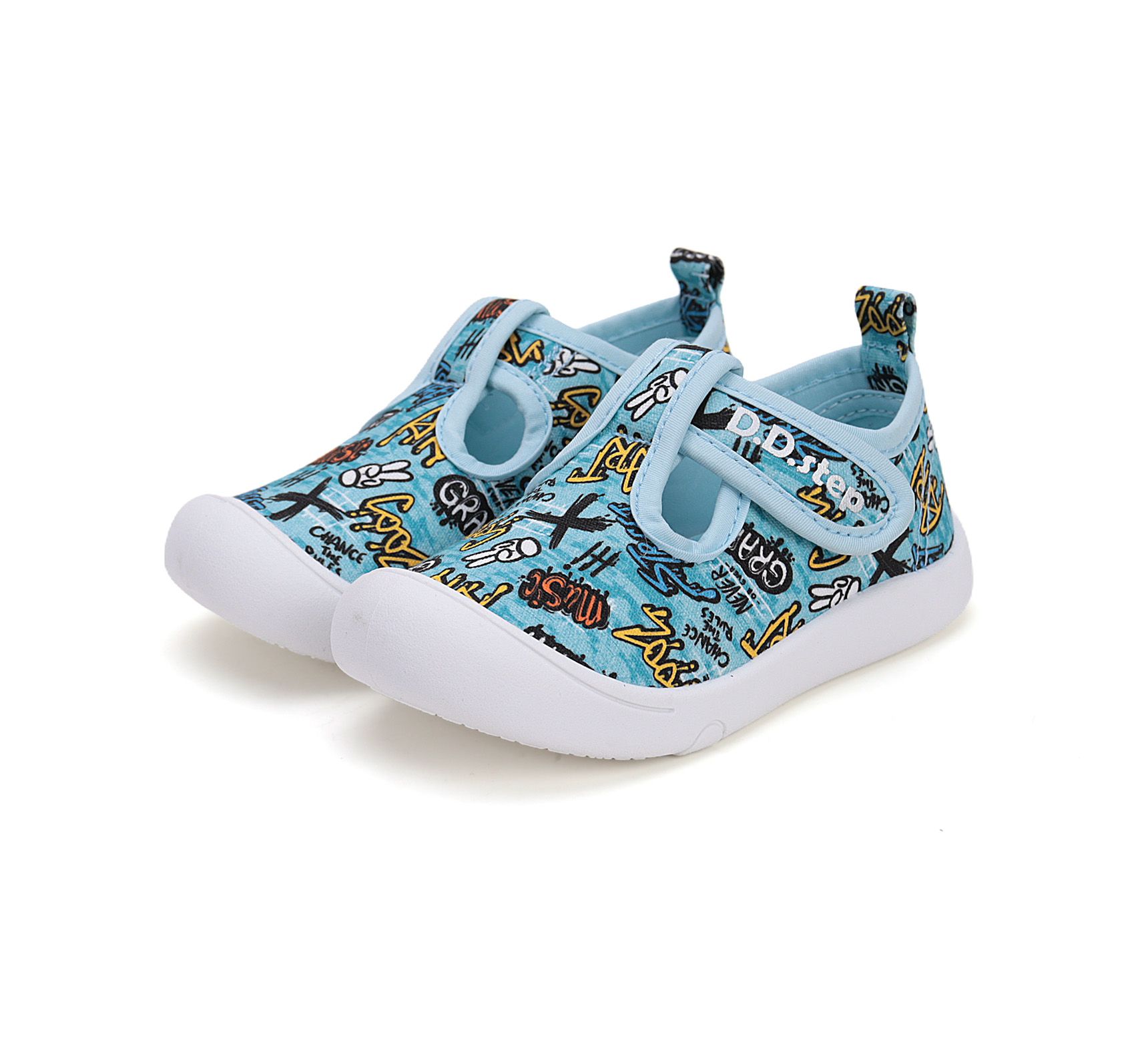 D.D.step vászoncipő C100-51643 Bermuda Blue 22-27  méretben