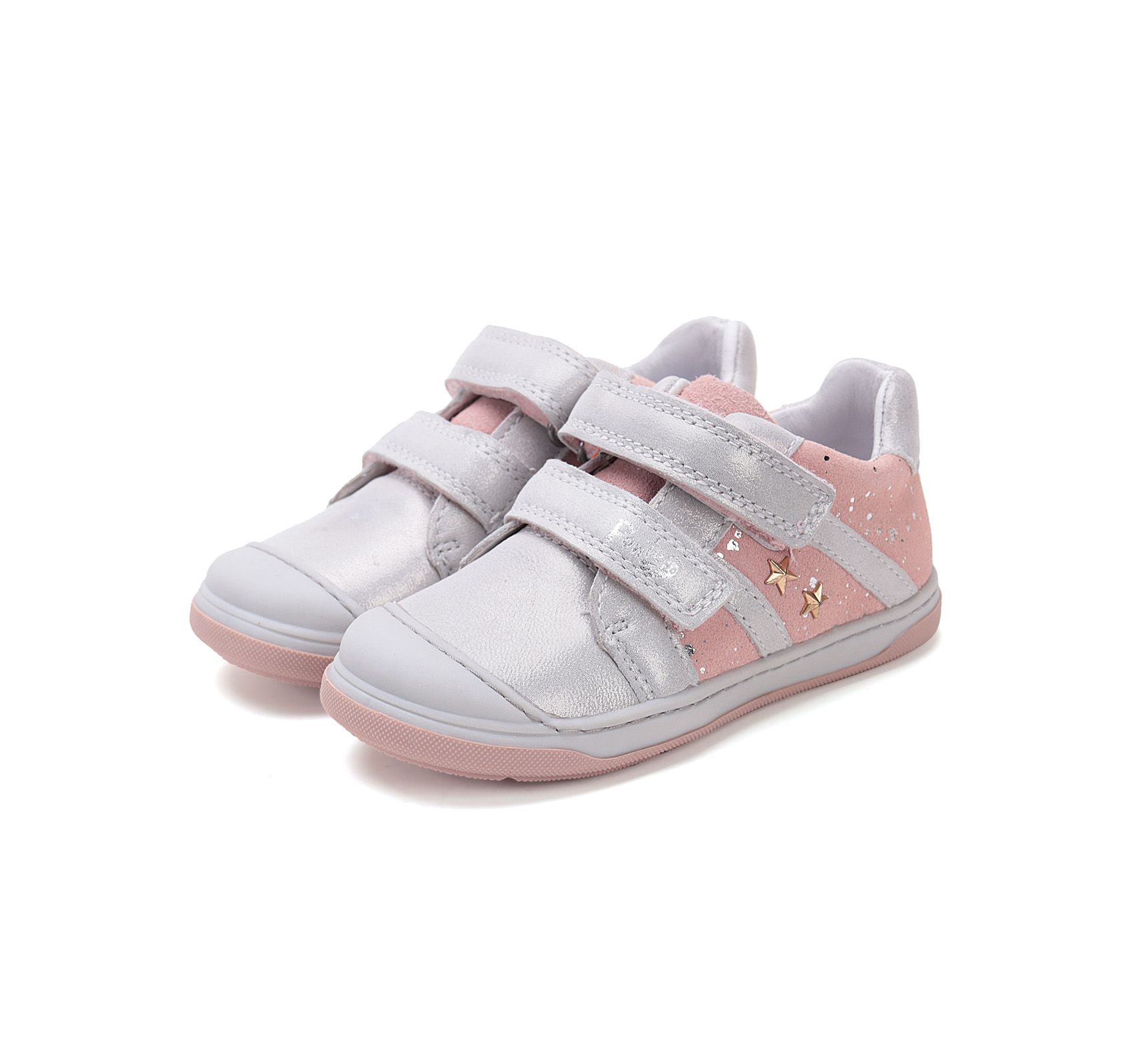 PONTE20 szupinált bőr félcipő DA03-5-1475B Metallic Pink  22-27 méretben