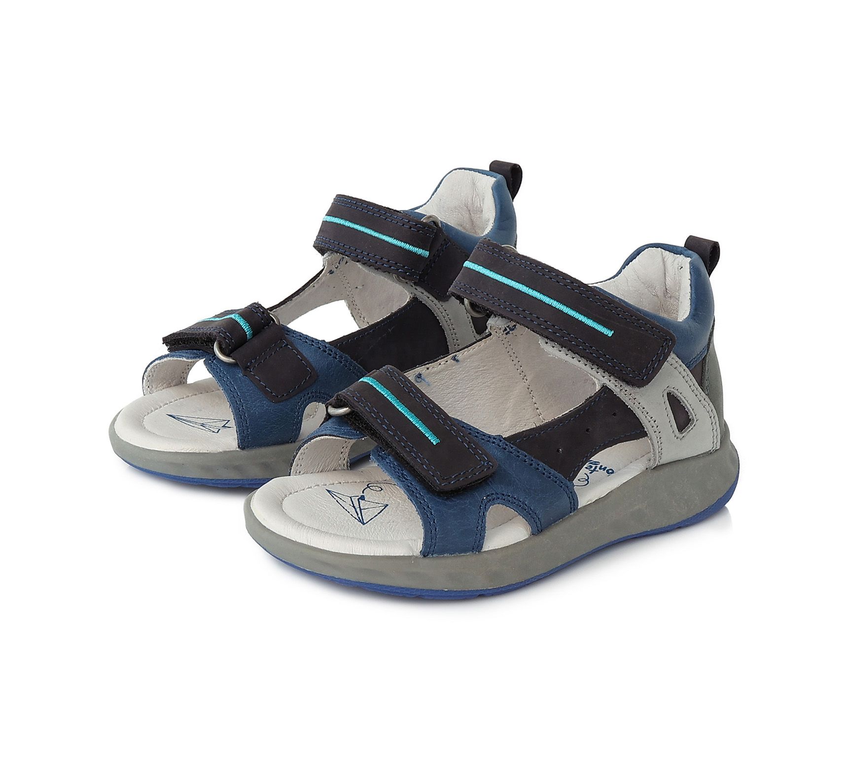 PONTE20 supinált szandál DA05-1-315 ROYAL BLUE 22-27 méretben