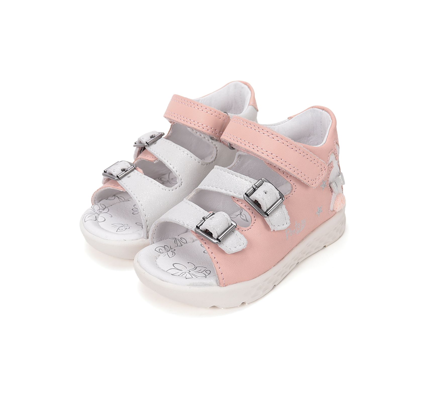 PONTE20 supinált szandál DA05-6-1718A Baby Pink 22-27 méretben