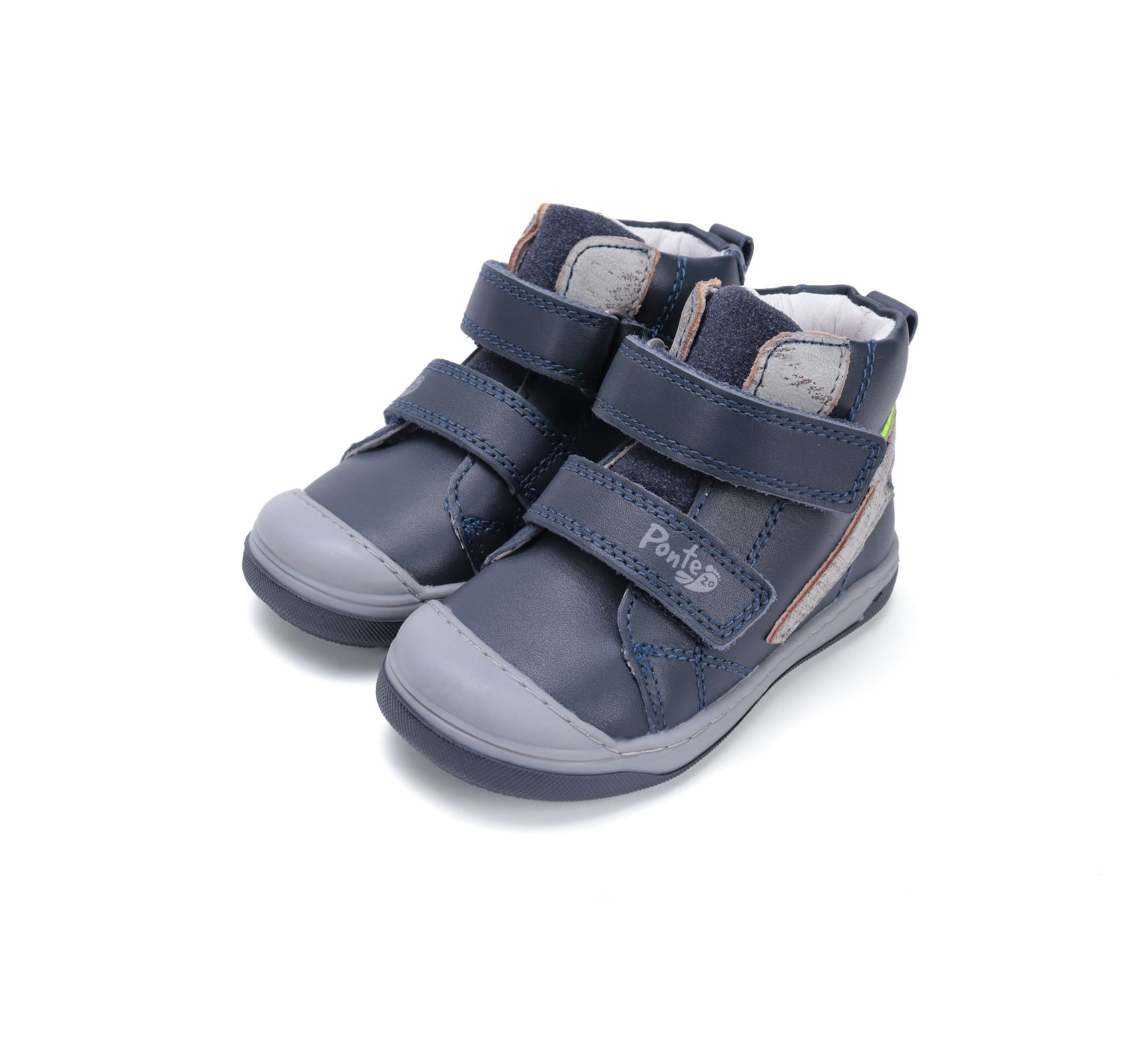Ponte20 szupinált bőr cipő DA06-5-2177 Royal Blue 22-27 méretben