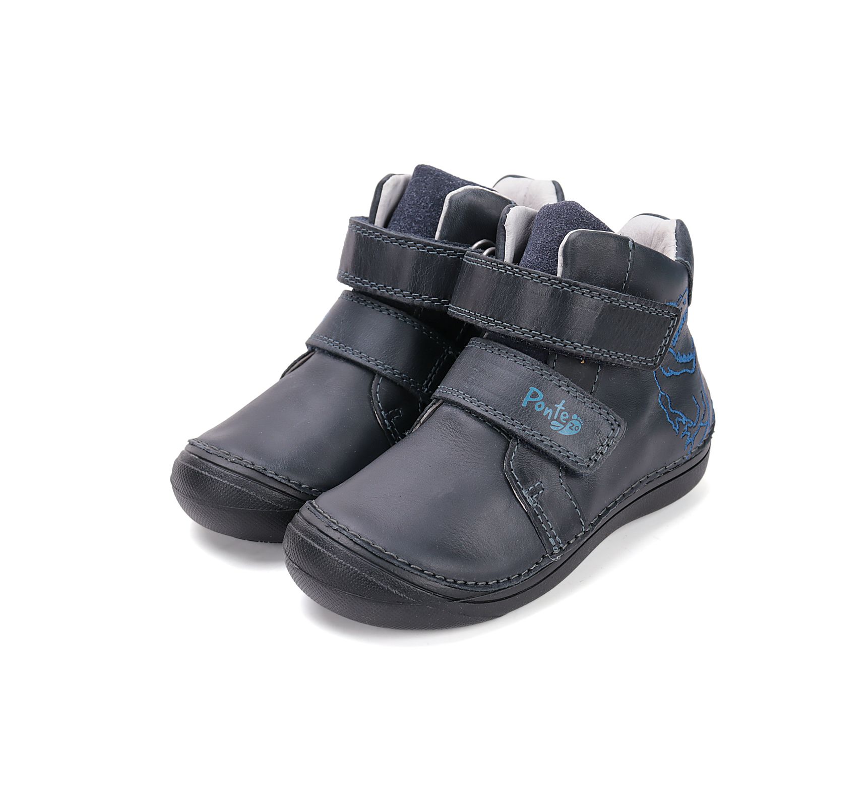 Ponte20 szupinált bőr cipő DA06-5-2366AM Royal Blue 24-29 méretben