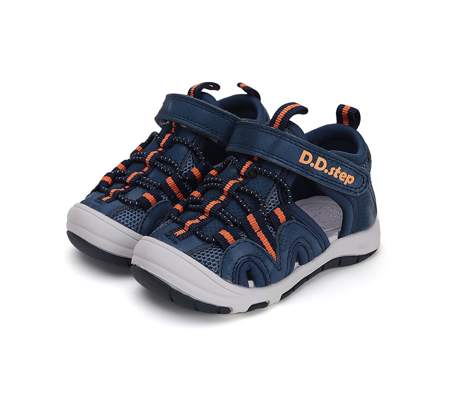D.D.step gyorsan száradó szandál G065-51831M Royal Blue 20-25  méretben