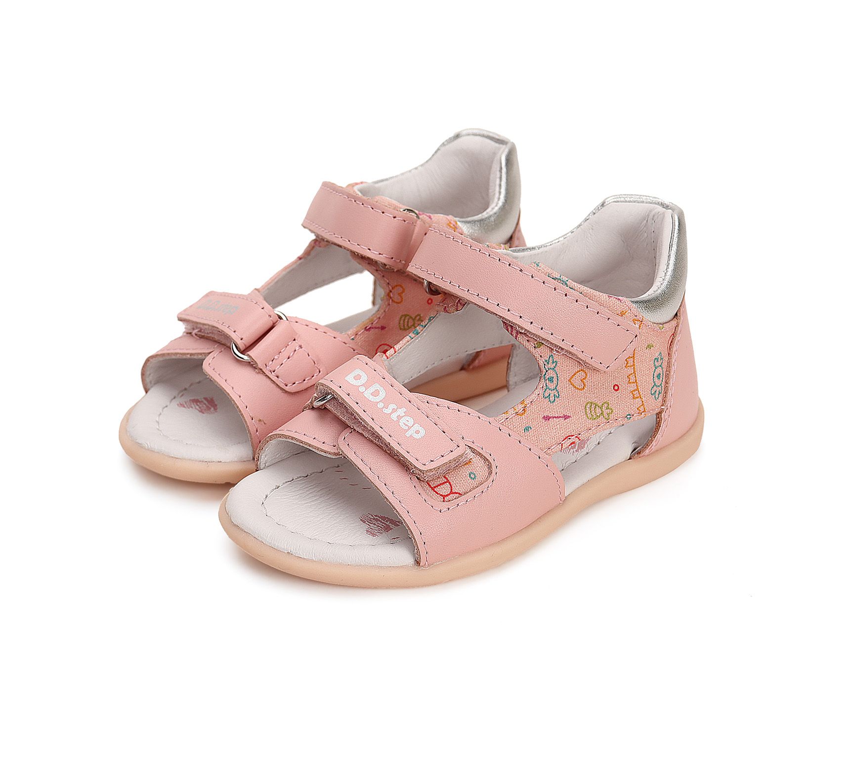 D.D.step szandál G075-41658E PINK 19-24 méretben