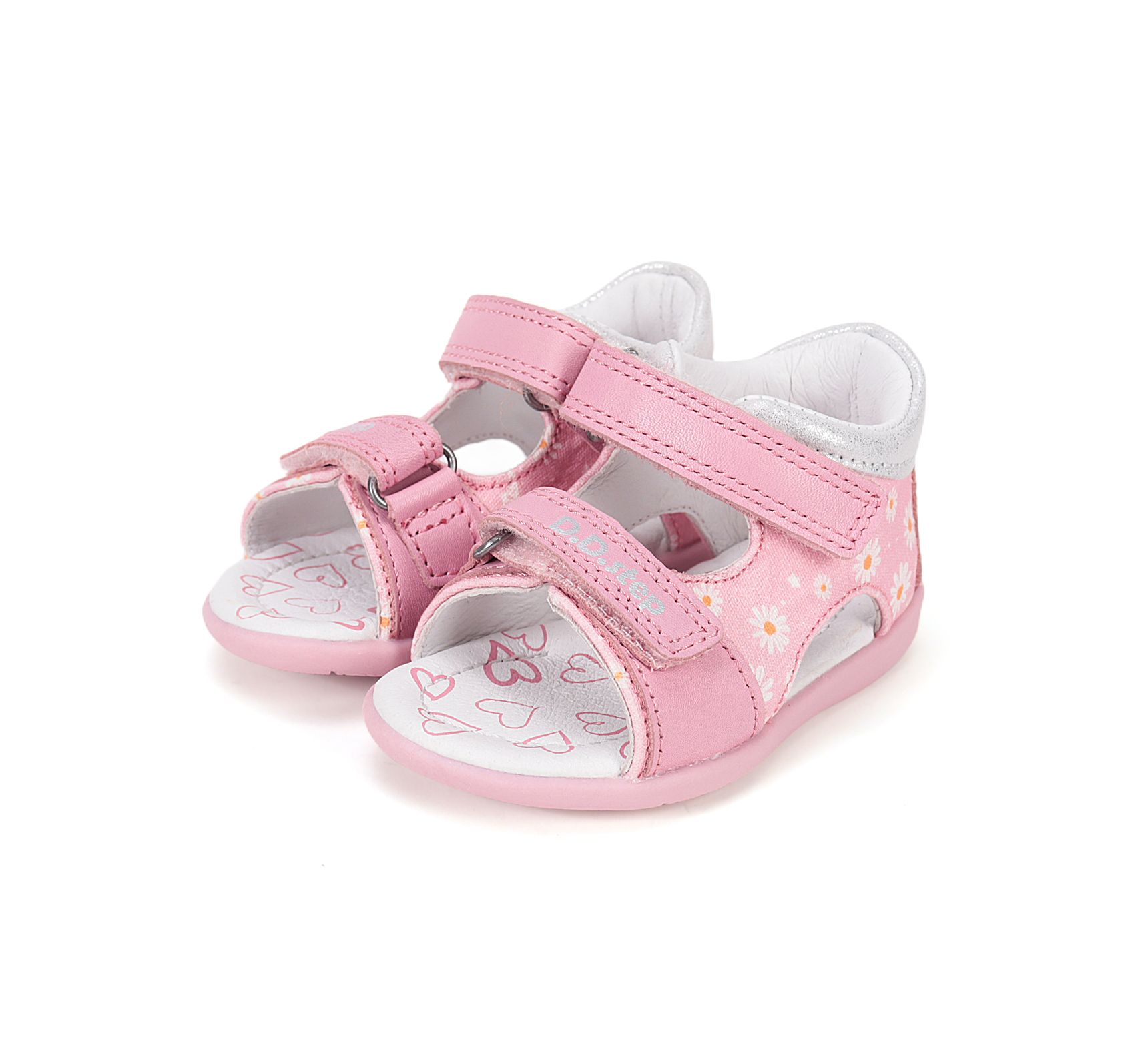 D.D.step szandál G075-61329M Baby Pink 26-31 méretben