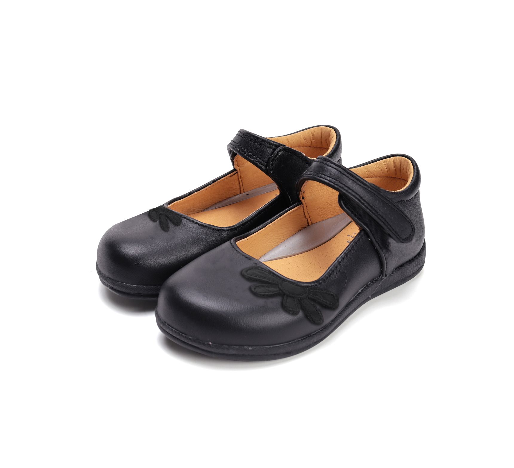 D.D.Step bőr félcipő H072-52254L Black 32-37 méretben