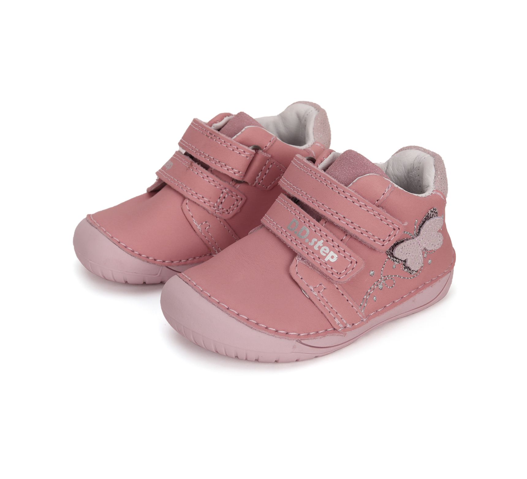 D.D.step bőr félcipő S070-41929A PINK 20-25 méretben