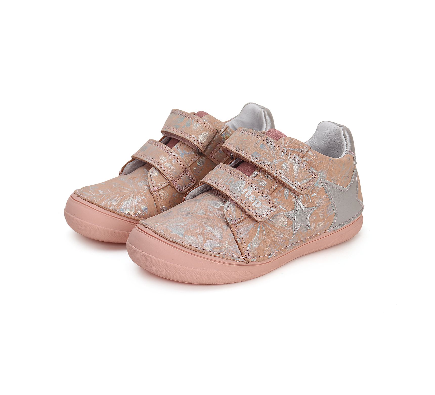 D.D.step bőr félcipő S078-41678AL Pink 32-37 méretben