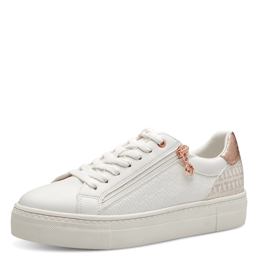 Tamaris cipő 1-23313-41-119 Wht/Rose Gold