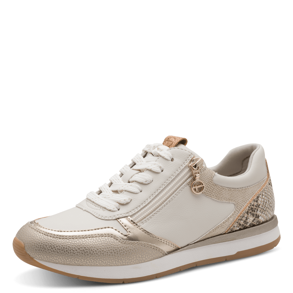 Tamaris cipő 1-23613-46 454 Ivory Struct.