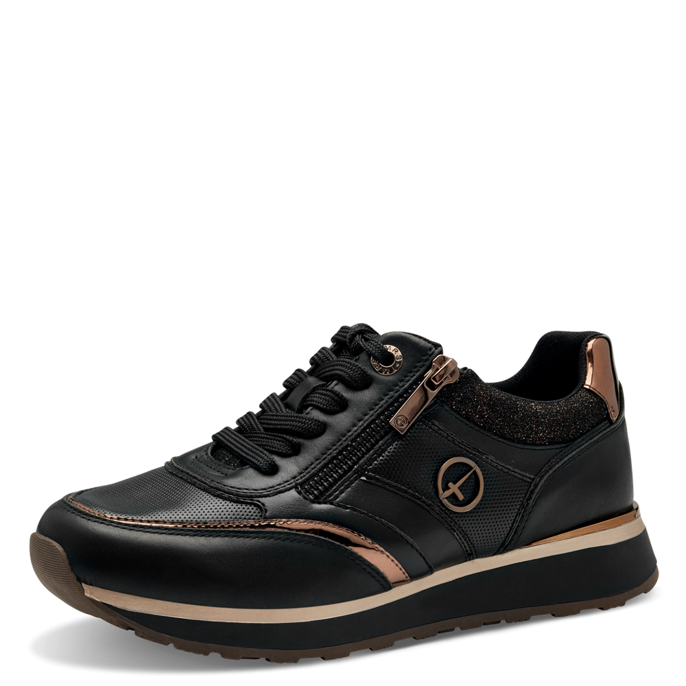 Tamaris sportos cipő 1-23726-43 096 Black/Copper