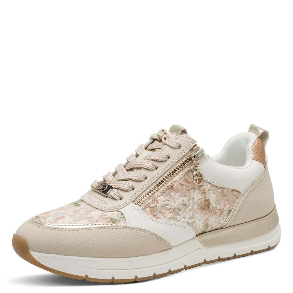 Tamaris cipő 1-23732-41 486 Beige Struct.