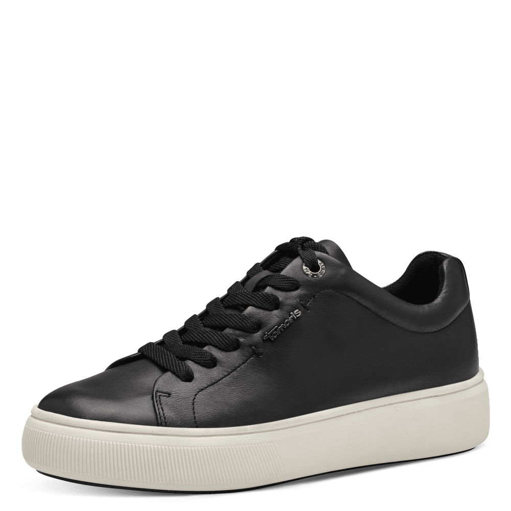 Tamaris sportos cipő 1-23736-42 003 Black Leather