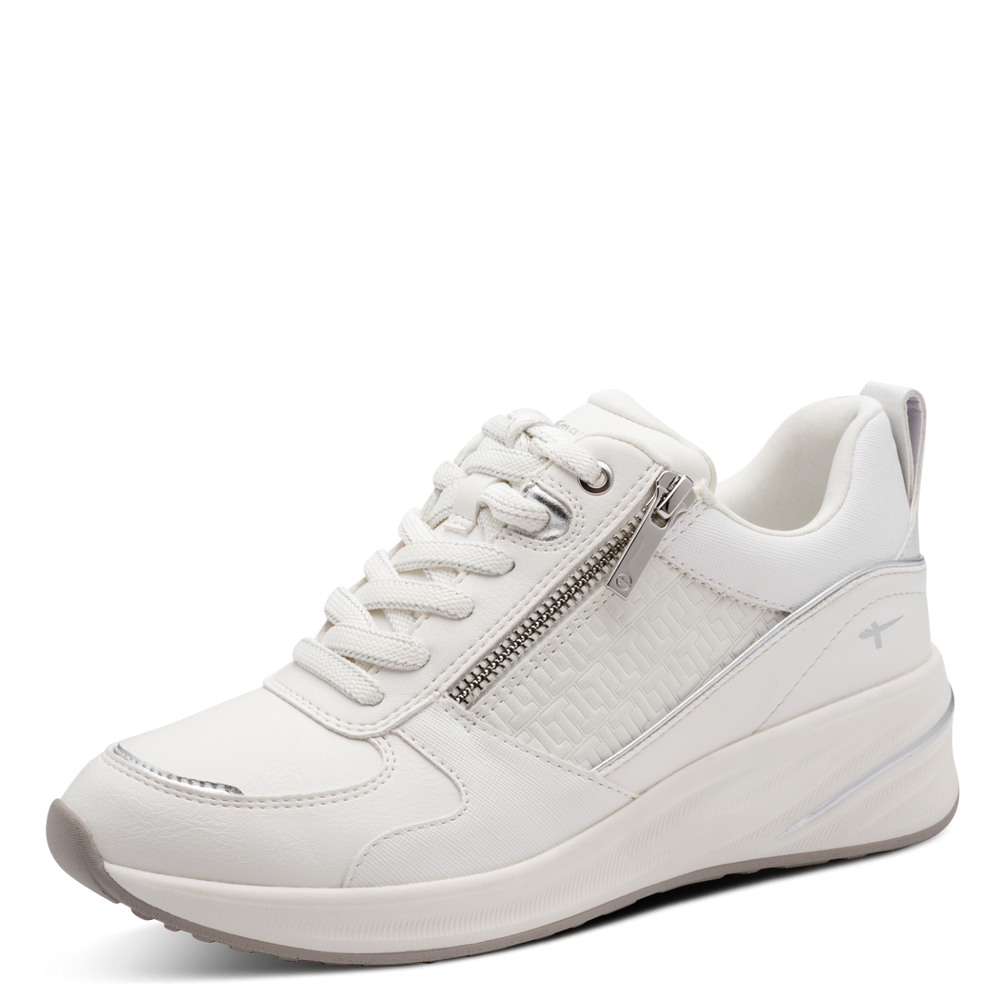 Tamaris cipő 1-23754-45 1A1 White/Silver